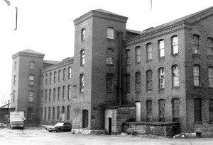 Kellogg Steam Power Building in photo from early 1980s. Photo, courtesy of Massachusetts Cultural Resource Inventory